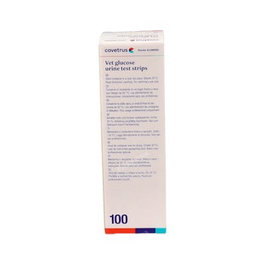 COVETRUS VET Bandelettes urinaires pour le glucose, 100 unités