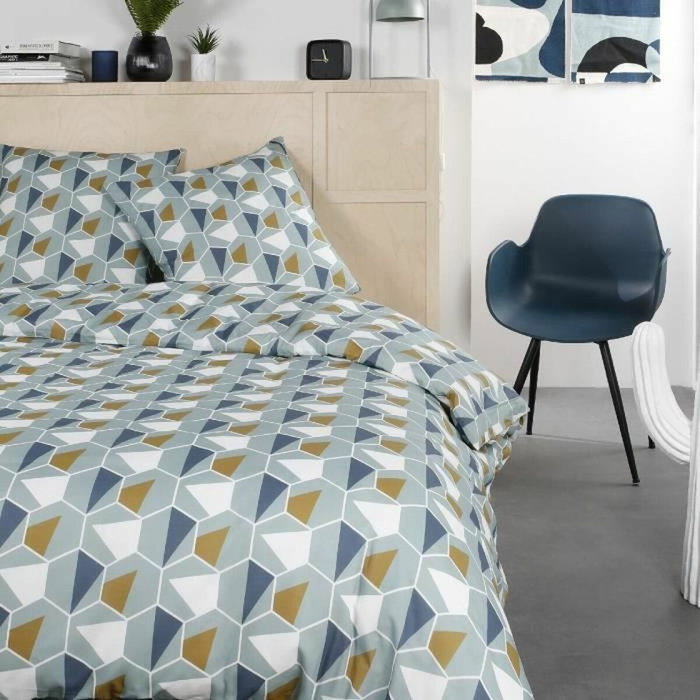 Today Parure de couette Mawira Vert 240x260 cm