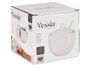 Vessia Sucrier blanc avec cuillère en céramique 12 x 10 x 10 cm 310 ml (Set de 24)