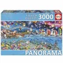 Educa Puzzle 3000 pièces Vie Panorama - Puzzle panoramique adulte 144 x 68 cm