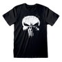 Marvel T-shirt à manches courtes Logo Noir Unisexe S