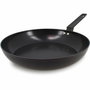 Menastyl Poêle en Aluminium Forgé 30 cm Noir