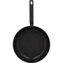 Poêle Menastyl 6020639 en aluminium forgé 30 cm noir pour tous feux dont induction, revêtement antiadhésif