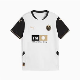 Maillot de Football à Manches Courtes pour Enfants Puma Valencia C.F. Home Replica XL