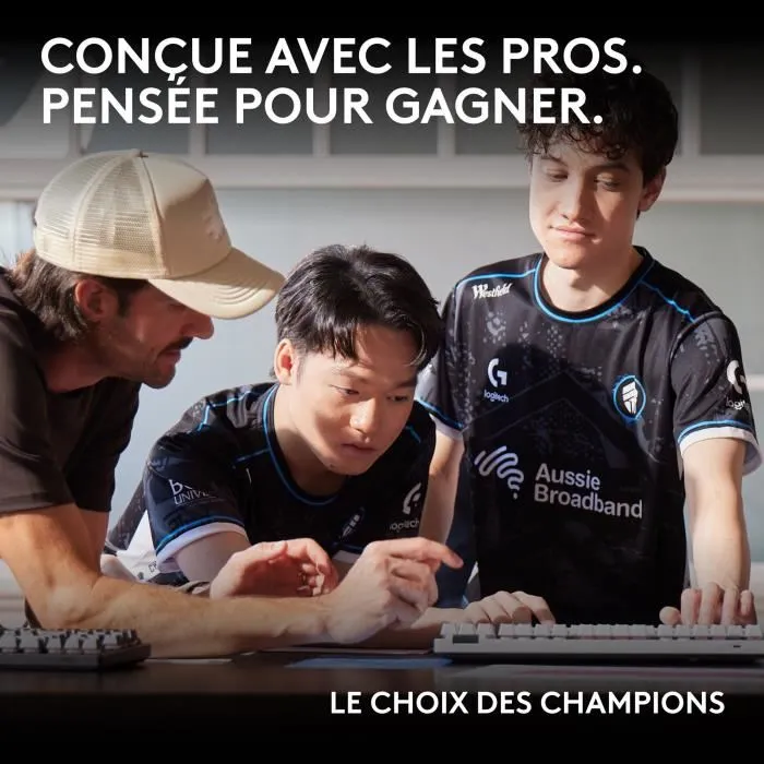 Logitech G Souris Gaming Sans Fil G Pro X Superlight 2 DEX Rose - Ultra-Légère, Capteur HERO 2, Technologie LIGHTSPEED