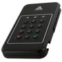 Apricorn Aegis NVX - Disque SSD Externe USB 3.2 Gen 1 Type-C 2 To, Chiffrement AES 256 bits, Clavier à Pins, 1000 Mo/s, Résistant aux Chocs 1500G
