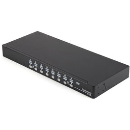 Startech SV1631DUSBK-26 Commutateur KVM 16 Ports USB VGA Rack 1U 1920x1440