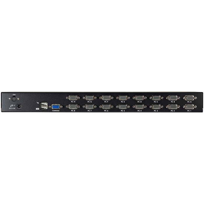 Startech SV1631DUSBK-26 Commutateur KVM 16 Ports USB VGA Rack 1U 1920x1440