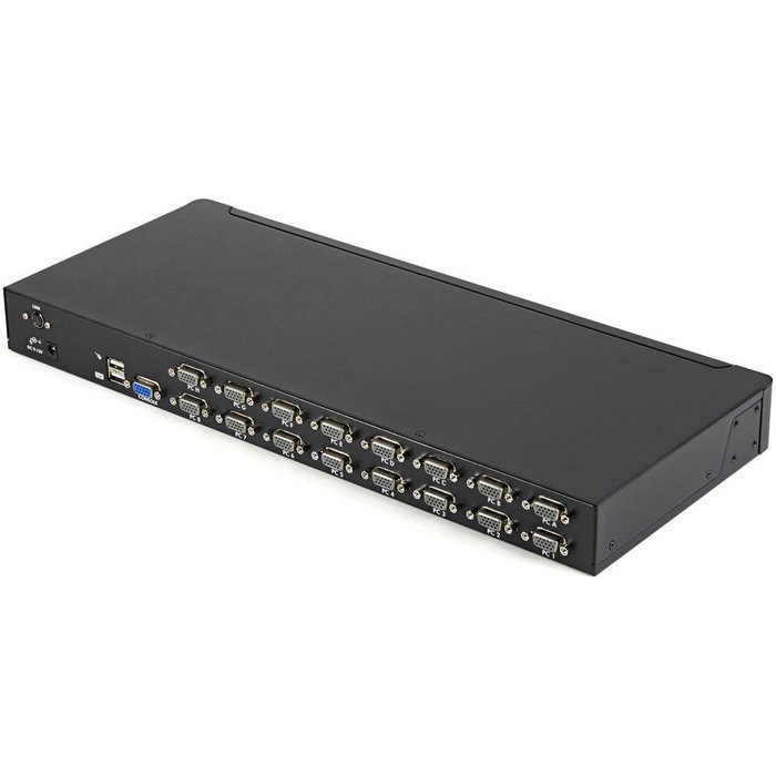 Startech SV1631DUSBK-26 Commutateur KVM 16 Ports USB VGA Rack 1U 1920x1440