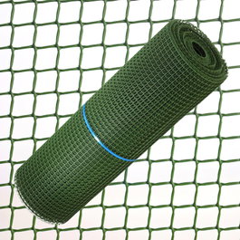 WOLFPACK LINEA PROFESIONAL Malla Cuadrada Plastico 2,0 cm. x 1 metro. Verde Rollo 25 metros.