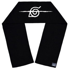 DIFUZED Bufande en laine Naruto Shippuden - Longueur 385 cm, largeur 200 cm - Écharpe Anime