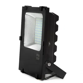 Projecteur LED pour Extérieur IP65 50W 6000Lm 4200K, Blanc Lumineux, Optique SMD, CRI >80, Durée de Vie 50000H, Aluminium