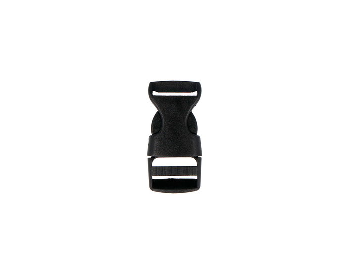Innspiro Lot de 5 fermoirs doubles en plastique noir 19 mm Innspiro Lot de 5 fermoirs doubles en plastique noir 19 mm