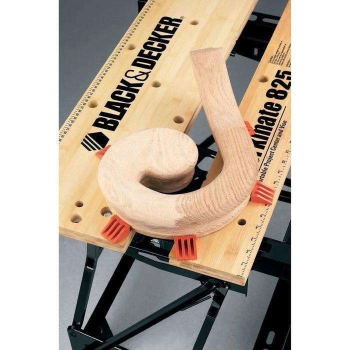 Black + Decker WM825-XJ Établi-étau Pliable Black + Decker WM825-XJ Établi-étau Pliable