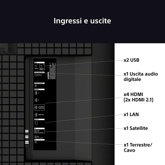 TV intelligente Sony K98XR55BP