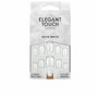 Elegant Touch Polished Colour Faux ongles Squoval Quite White