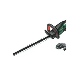 Bosch UniversalHedge Cut 18-55 - Taille-haies sans fil puissant avec batterie, coupe branches 20mm, système anti-blocage