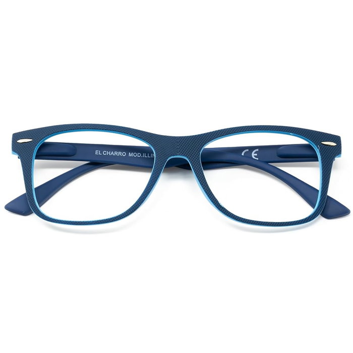 EL CHARRO Lunettes de lecture Illinois bleues +3,5