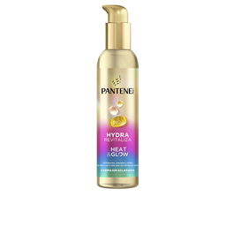 Pantene Crème sans rinçage Hydra Revitalize Brillo & Protector Calor 135 ml pour cheveux secs et bouclés, protection jusqu'à 230°C