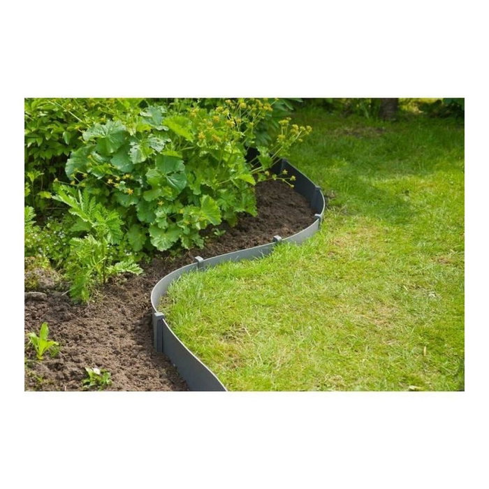 Nature Lot de 10 ancres pour bordures de jardin en polypropylène gris Nature Lot de 10 ancres pour bordures de jardin en polypropylène gris
