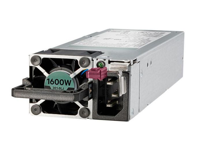 Hewlett Packard Enterprise HPE 1600W Alimentation Flex Slot Platinum à branchement à chaud, faible en halogène, pour serveurs ProLiant et Apollo Hewlett Packard Enterprise HPE 1600W Alimentation Flex Slot Platinum à branchement à chaud, faible en halogène, pour serveurs ProLiant et Apollo