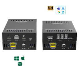 Vivolink Extendeur KVM USB-C 4K sur HDBT3.0 VLUSBCEXT151