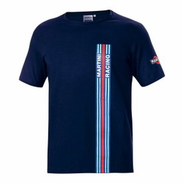 Sparco T-shirt Big Stripes Martini-R Noir XS