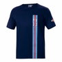 Sparco T-shirt Big Stripes Martini-R Noir XS