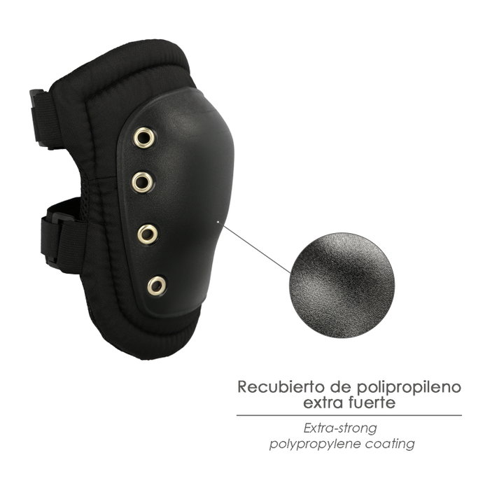 WOLFPACK LINEA PROFESIONAL Jeu de genouillères extra-fortes