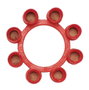 GONHER Blister de 12 aros de 8 coups, modèles assortis