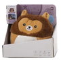 Creaciones Llopis - Peluche Lion Calin avec Veilleuse et Musique 24 cm - Doudou pour Enfant avec Lumière Nocturne et Sons Apaisants