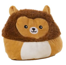Creaciones Llopis - Peluche Lion Calin avec Veilleuse et Musique 24 cm - Doudou pour Enfant avec Lumière Nocturne et Sons Apaisants
