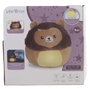 Creaciones Llopis - Peluche Lion Calin avec Veilleuse et Musique 24 cm - Doudou pour Enfant avec Lumière Nocturne et Sons Apaisants