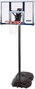 Color Baby - Canastilla de baloncesto portable ajustable en polycarbonate Lifetime avec panneau, hauteur réglable 244-305 cm