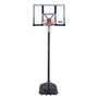 Color Baby - Canastilla de baloncesto portable ajustable en polycarbonate Lifetime avec panneau, hauteur réglable 244-305 cm