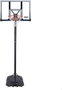 Color Baby - Canastilla de baloncesto portable ajustable en polycarbonate Lifetime avec panneau, hauteur réglable 244-305 cm