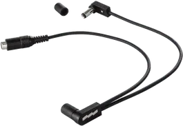 EBS Câble d'alimentation Split 2 lignes DC1-24 Connecteurs droit et angle 24 cm