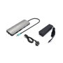 i-tec Metal USB-C Nano 2x Display Docking Station avec PD 100 W, 2x HDMI 4K, Ethernet, USB 3.2, Chargeur 100 W