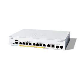 Cisco Catalyst 1300-8FP-2G Switch Manageable 8 Ports GE PoE+