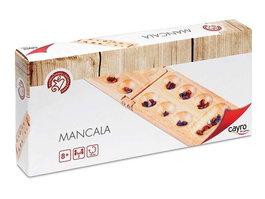 Cayro - Jeu de société Mancala en bois - Jeu de stratégie à partir de 8 ans - Pour 2 joueurs - Multilingue