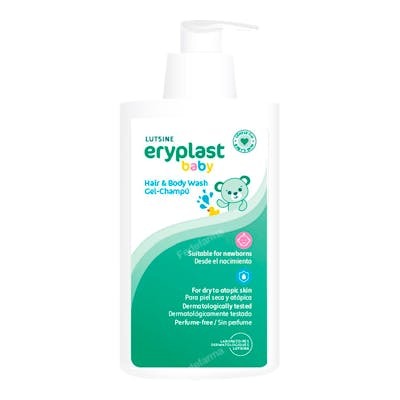 Eryplast Gel-Shampoing + Lotion Corporelle 500, Expositor Eryplast Gel-Shampoing + Lotion Corporelle 500, Expositor