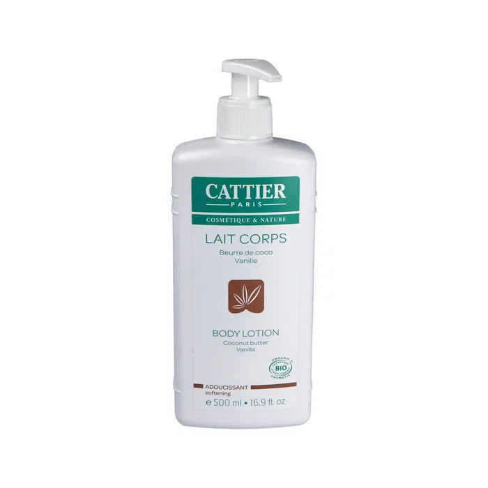 Cattier Lait Corporel Suavizante Bio Coco-Vanille 500 ml