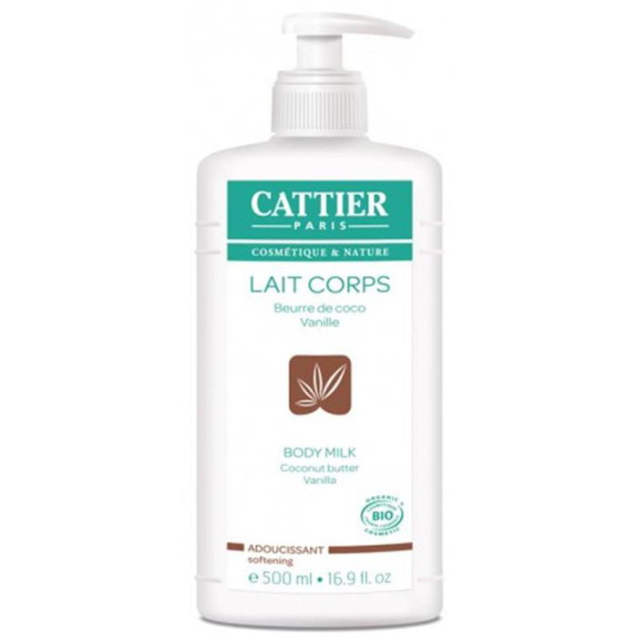 Cattier Lait Corporel Nourrissant et Adoucissant pour le Corps - Flacon 500 ml Cattier Lait Corporel Nourrissant et Adoucissant pour le Corps - Flacon 500 ml