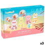 Ensemble pour activités manuelles Jovi KAWAII AIR DRY Multicouleur (3 Unités)
