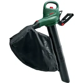Bosch UniversalGardenTidy 3000 - Aspirateur, Souffleur et Broyeur de Jardin Électrique 3000 W - Vitesse Air 285 km/h - Sac de Collecte 50 L - Fonction ProSilence - Vert