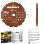 Wolfpack Linea Profesional Disque de coupe bois/plastique 230x1,6mm