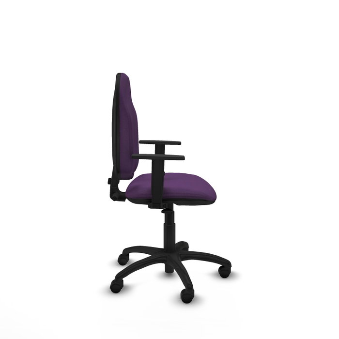 PIQUERAS Y CRESPO Chaise de bureau Algarra violette avec accoudoirs 1D PIQUERAS Y CRESPO Chaise de bureau Algarra violette avec accoudoirs 1D