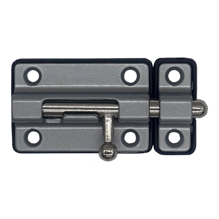 Loquet de porte EDM 85522 Gris 50 mm Loquet de porte EDM 85522 Gris 50 mm