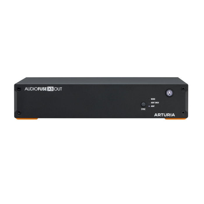 Arturia AudioFuse X8 Out - Convertisseur ADAT 8 sorties, 24-bit/96 kHz, rack 1U, Cirrus Logic Arturia AudioFuse X8 Out - Convertisseur ADAT 8 sorties, 24-bit/96 kHz, rack 1U, Cirrus Logic
