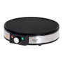 Adler Crêpière AD 3058 1600W Ø30 cm Antiadhésif Régulateur Température Acier Inoxydable